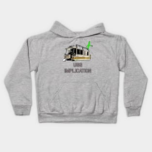 USS Implication Kids Hoodie